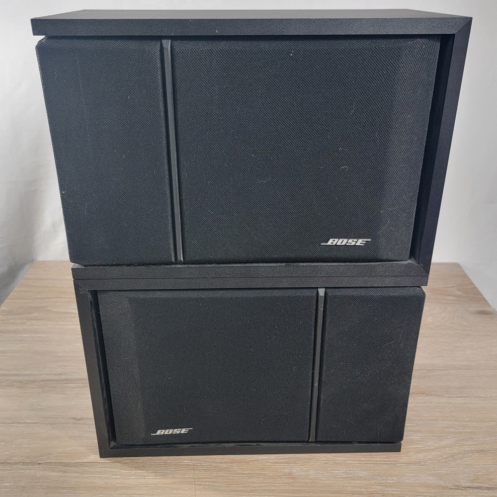 Bose 201 Series III Direct Reflecting Bookshelf Speakers Pair Black 60W 8 Ohm